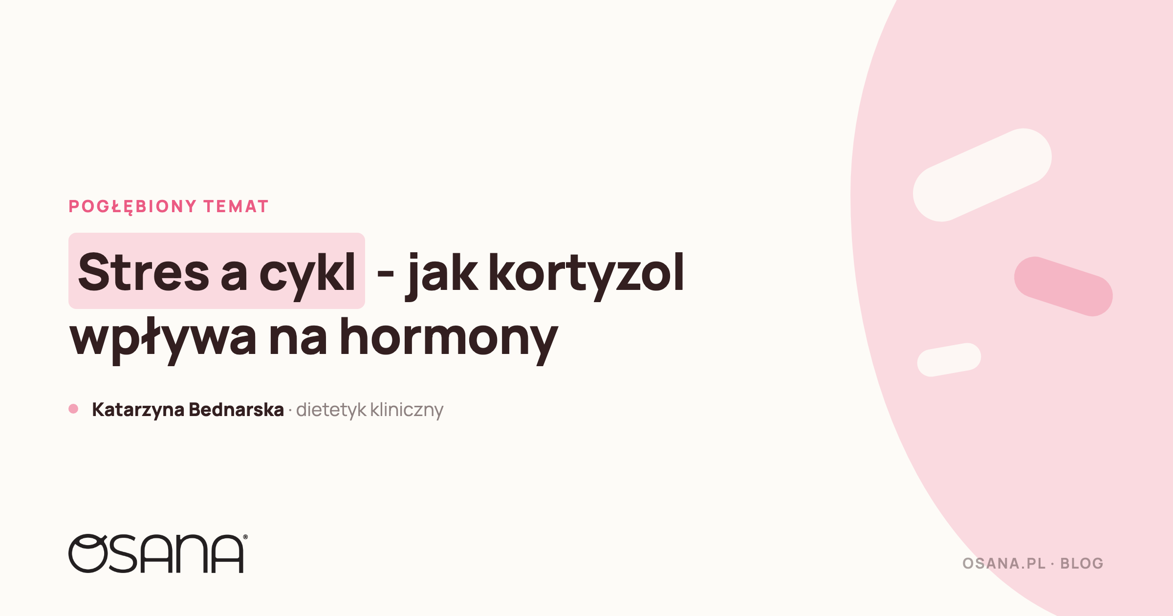 Stres a cykl - jak kortyzol wpływa na gospodarkę hormonalną