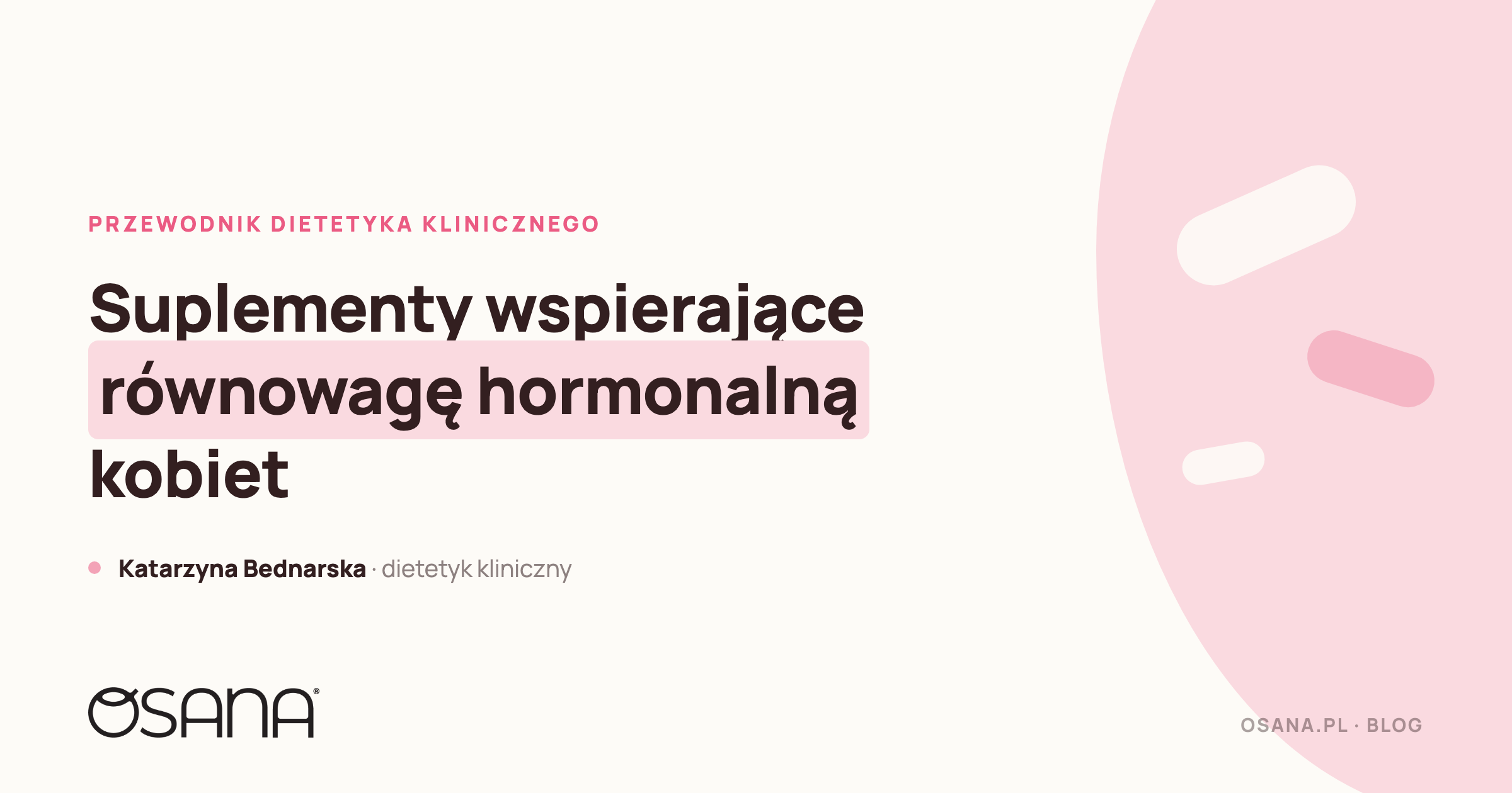 Suplementy wspierające równowagę hormonalną kobiet - przewodnik