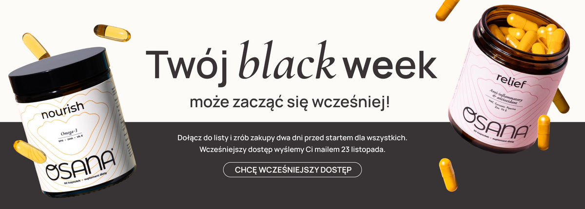 Twój Black Week może zacząć się wcześniej. Dołącz do listy i zrób zakupy dwa dni przed startem dla wszystkich.