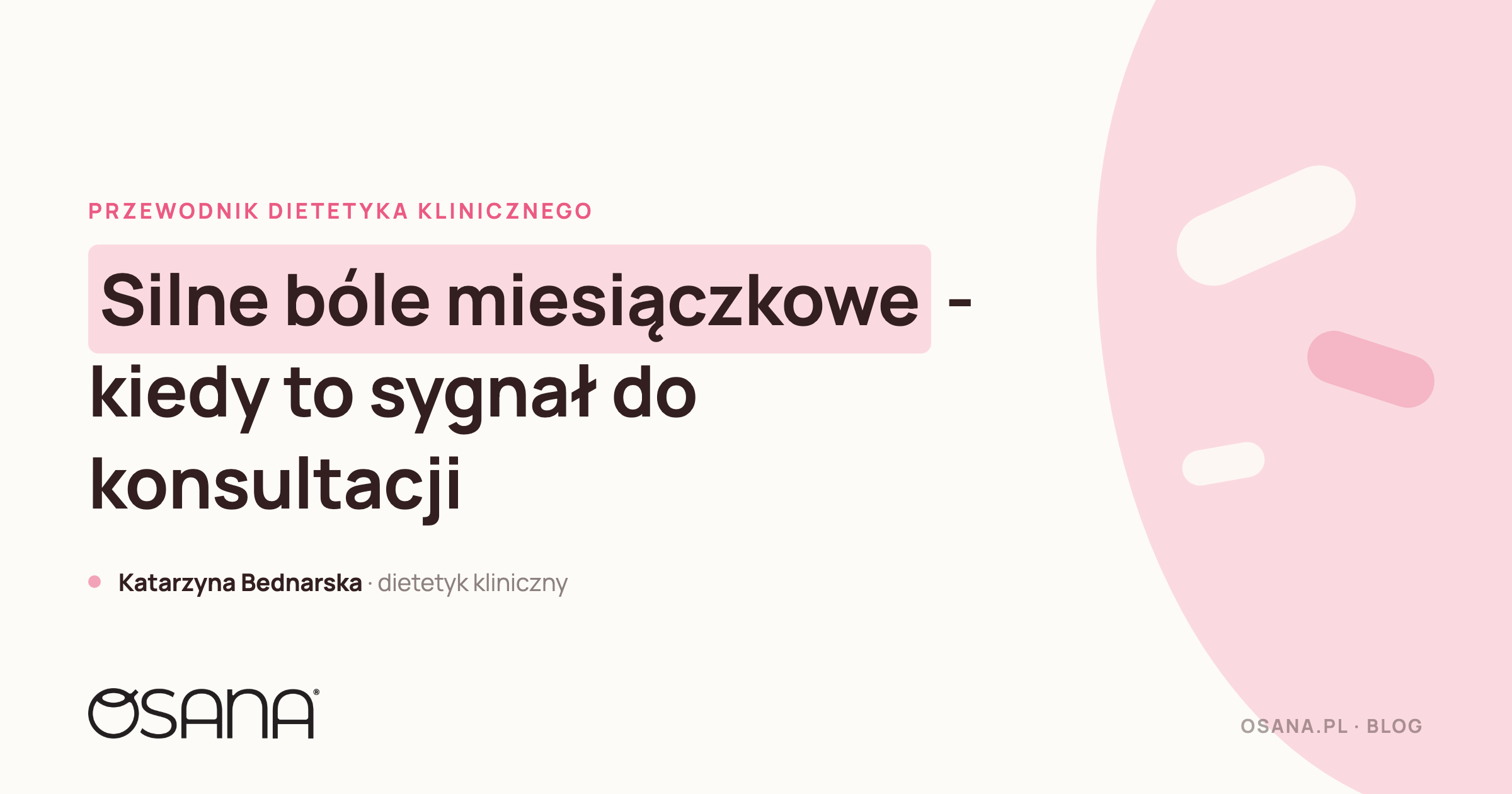 Silne bóle miesiączkowe - kiedy to sygnał do konsultacji