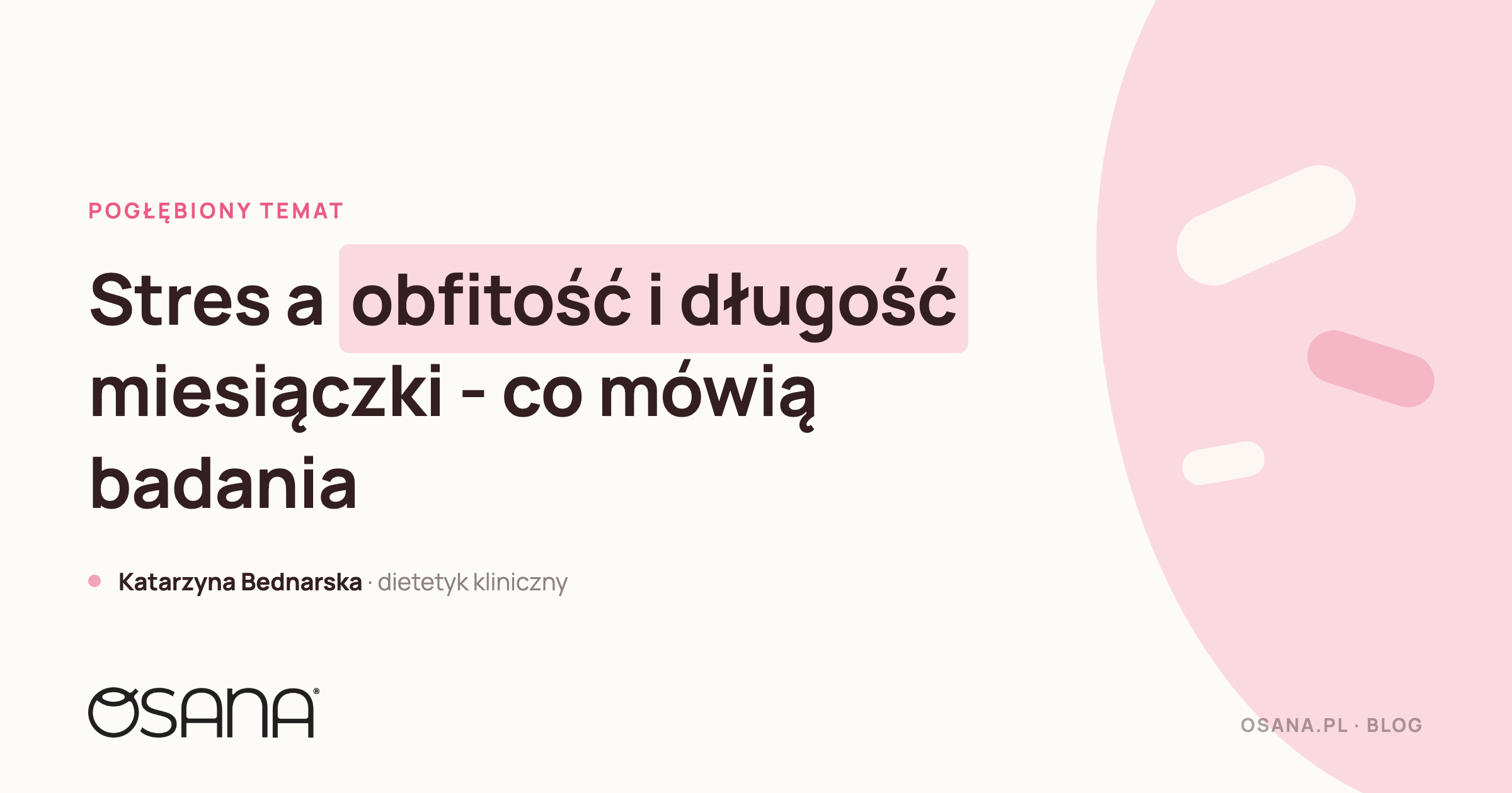 Stres a obfitość i długość miesiączki - co mówią badania