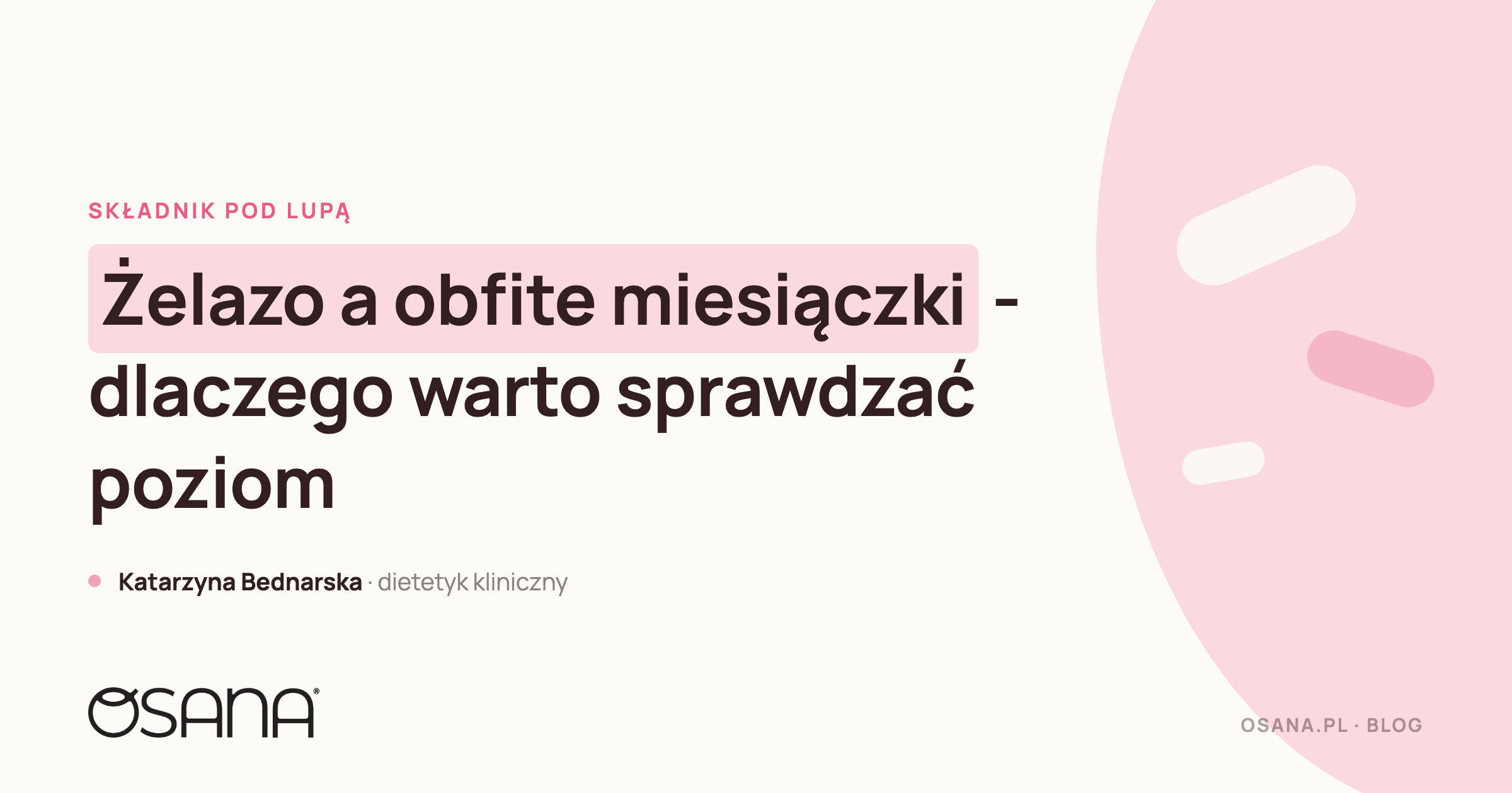 Żelazo a obfite miesiączki - dlaczego warto sprawdzać poziom